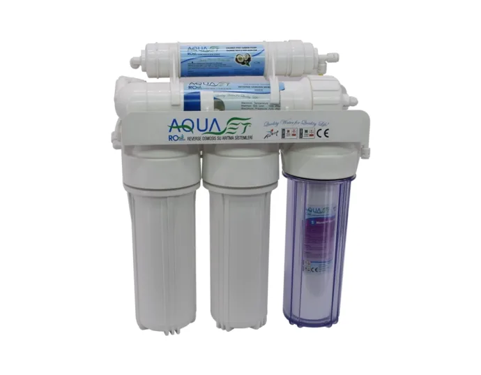 AQUASET RT-3B Pompasız Tezgah Altı Su Arıtma Cihazı