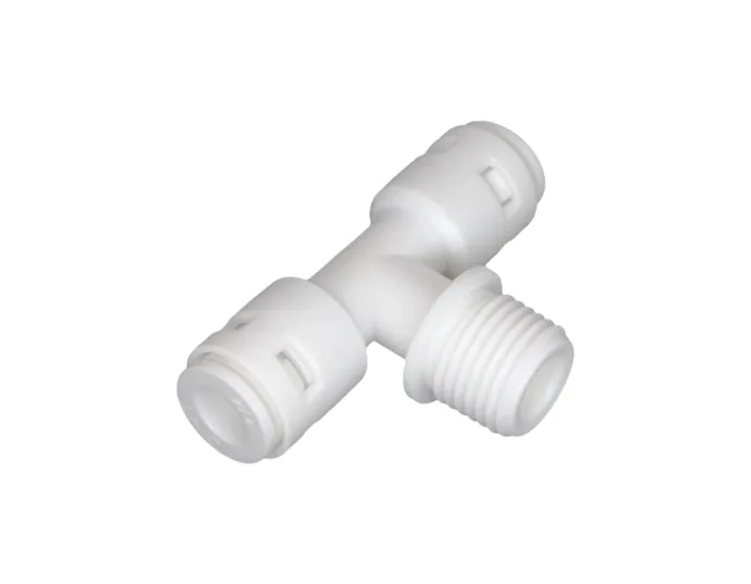 TE Bağlantı 1/4" Dişli - 1/4" Quick - 1/4" Quick