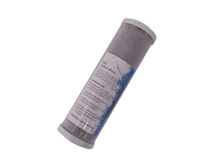 AQUASET 10" Kalın Blok Karbon Filtre