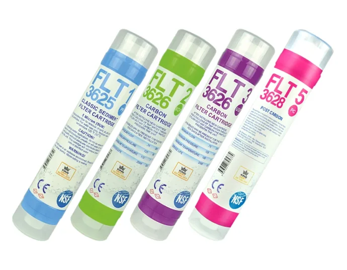 AQUASET 12" Inline Deluxe Dörtlü Filtre Seti