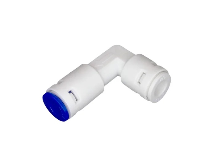 Çekvalfli Dirsek 1/4" İki Geçmeli