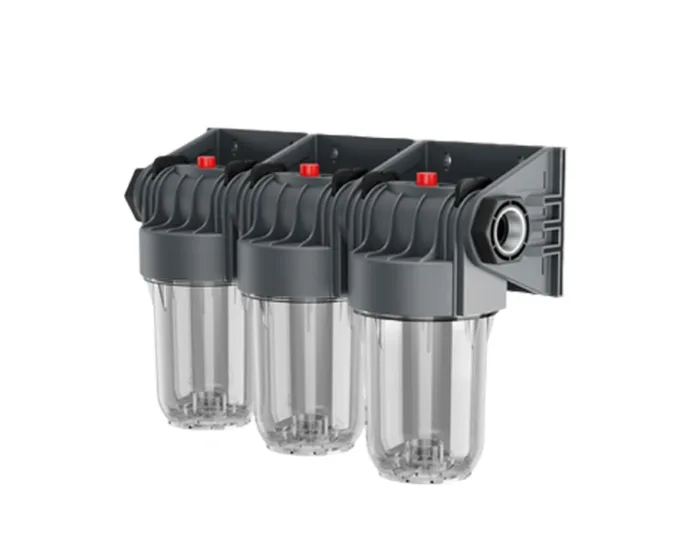 5" Tesisat Tipi Deluxe Filtre Üçlü