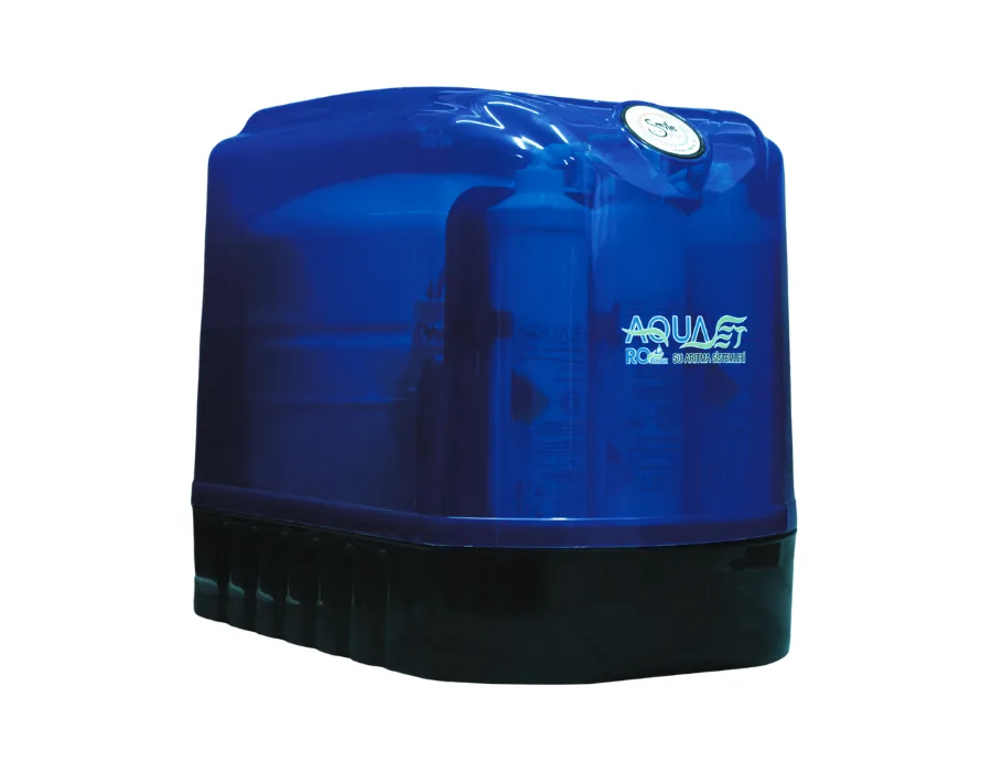 AQUASET RT-V105-P Smile Plus Serisi Kabinli Pompalı Su Arıtma Cihazı Mavi AQUASET RT-V105-P Smile Plus Serisi Kabinli Pompalı Su Arıtma Cihazı Mavi