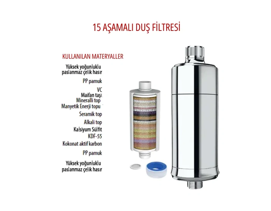 Duş Filtresi Detay Duş Filtresi Detay