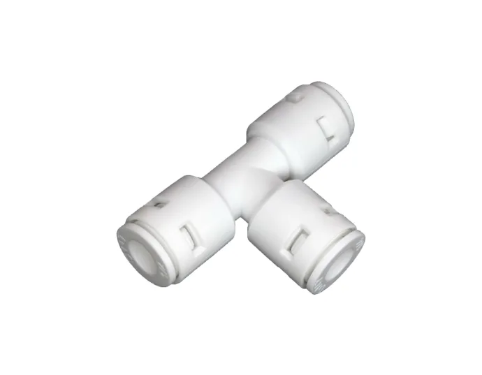 Üç Geçmeli TE Bağlantı 3/8" Quick- 3/8" Quick - 3/8" Quick